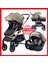 Luxury I-Size Travel Sistem Bebek Arabası 3 In 1 Coffee Rose 1