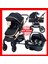 Luxury I-Size Travel Sistem Bebek Arabası 3 In 1 Siyah Rose 1