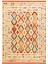 | Vintage Eskitme Tarz Otantik Minimalist Modern Desenli| Yıkanabilir Halı 1