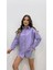 Kadın Oversize Basic Uzun Kol Gömlek 5