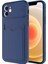iPhone 12 Kılıf ​mnc Kartix Kapak-Lacivert 1