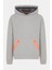 Erkek Gri Activewear Kapüşonlu Sweatshirt 1