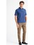Erkek Koyu Mavi Pike Polo Yaka T-Shirt 2
