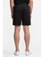 Erkek Siyah Activewear Şort 4