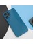 iPhone 12 Pro Max Uyumlu Mnc 1.kalite Pp Silikon-Saks Mavi 3