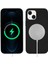 iPhone 13 Uyumlu Mnc Silksafe Wireless Kapak-Siyah 1