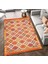 | Vintage Eskitme Tarz Otantik Minimalist Modern Desenli| Yıkanabilir Halı 4
