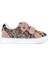 Kız Çocuk Leopar Desenli Trio Spor Sneaker Ayakkabı 1