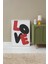 Beyaz Çerçeveli Tablo, Love Tipografi – Cesur Tasarım, Genç Odası Dekoru Poster No: 112934 4