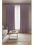 Taç Narden Lila Sade Soft Fon Perde 1x3 Sık Pile 1