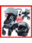Luxury I-Size Travel Sistem Bebek Arabası 3 In 1 Gri Silver 1