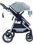 Luxury I-Size Travel Sistem Bebek Arabası 3 In 1 Gri Silver 3