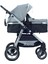 Luxury I-Size Travel Sistem Bebek Arabası 3 In 1 Gri Silver 4