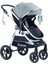 Luxury I-Size Travel Sistem Bebek Arabası 3 In 1 Gri Silver 7
