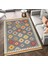 | Vintage Eskitme Tarz Otantik Minimalist Modern Desenli | Yıkanabilir Halı 4