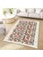 | Vintage Eskitme Tarz Otantik Minimalist Modern Desenli| Yıkanabilir Halı 2