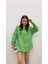 Kadın Oversize Basic Uzun Kol Gömlek 4