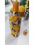 El Yapımı Limon Desenli 400 ml 23 cm Seramik Yağdanlık 4