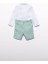 Abel&lula Erkek Bebek Bermuda Takım Yeşil 5209 3