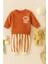Ciobaby Erkek Bebek Takımı Smile Yazı Baskılı 2