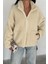 Kadın Fermuarlı Oversize Astarlı Peluş Ceket – Yumuşak Dokulu & Konforlu Stil 4