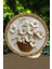 Altın Detaylı Çiçek Sepeti Tasarımlı Uv Baskılı Mdf Duvar Süsü – 33X33 cm & 20X20 cm DT116 1