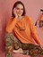 1181-3 Marla Turuncu Pijama Takım 1