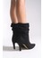 Lesxipha Kadın Körüklü Kısa Çizme 0012203 4