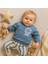 Ciobaby Erkek Bebek Takımı Smile Yazı Baskılı 1