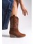 Qiraveth Kadın Western Kısa Çizme 001250061 3