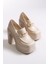 Kadın Yüksek Topuklu Loafer 00122003 5