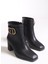 Kadın Toka Detaylı Topuklu Bot 00121040 5