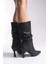Marqilien Kadın Körükü Kısa Çizme 00128500 5