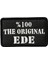 The Original Ede Yazılı Nakış Peç Patch - 8x5 cm 1