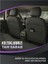 Skoda Octavia 2013-2017 Modeller Için Koltuk Kılıfı Ön Arka Tam Set Orqide Anka Serisi 6