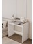 Aeris Beyaz Mdf Raflı Çalışma Masası 85 cm 1