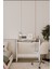 Aeris Beyaz Mdf Raflı Çalışma Masası 85 cm 2