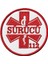 112 Acil Servis Sürücü Peç Nakış Patch - 8 cm 1