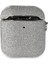 Airpods 2 (2.nesil) Spell Simli Kılıf - Gümüş 3