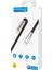 S89 Metal Uçlu Lightning Kablo iphone Uyumlu 1m 2.4A - Siyah 2