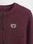Kız Çocuk Bordo Cashsoft Gap Logo Hırka 2