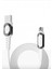 DC24 Micro USB Kablo 1.2m 4A - Beyaz 1