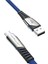 DC16 Micro USB Kablo 1m 2.4A - Mavi 1