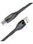 S91 Ledli Micro USB Kablo 1m 2.4A - Siyah 1