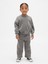 Erkek Bebek Gri Vintagesoft Washed Sweat Set 4