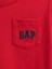 Erkek Bebek Kırmızı Gap Logo Cep T-Shirt 2