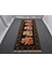 El Dokuma Gösterişli Güllü Çiçekli Kirmen Karabağ Yolluk Yün Kilim 6378 4