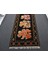 El Dokuma Gösterişli Güllü Çiçekli Kirmen Karabağ Yolluk Yün Kilim 6378 5