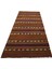 Yeni El Dokuma Şaheser Yekpare Tek Parça Yörük Yün Kilim 6360 1