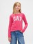 Kız Çocuk Pembe Gap Logo T-Shirt 1